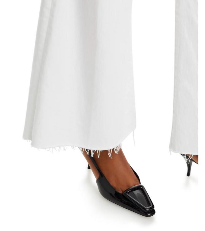 MOTHER The Roller High Rise Wide Leg Jeans MSRP $228
