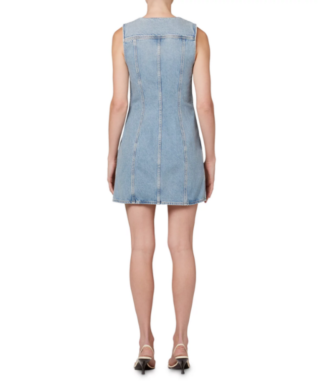 AGOLDE Trina Denim Dress MSRP $248