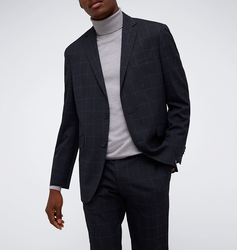Kenneth Cole Reaction Men's Techni-Cole Slim-Fit Stretch Suit Jacket MSRP $395