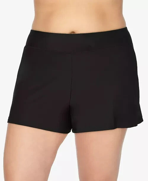 Swim Solutions Plus Size Swim Shorts MSRP $64