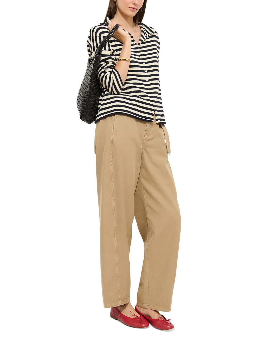 Alex Mill Taylor Striped Cardigan MSRP $175