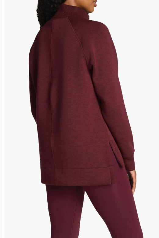SPANX® AirEssentials Half Zip Sweatshirt MSRP $135