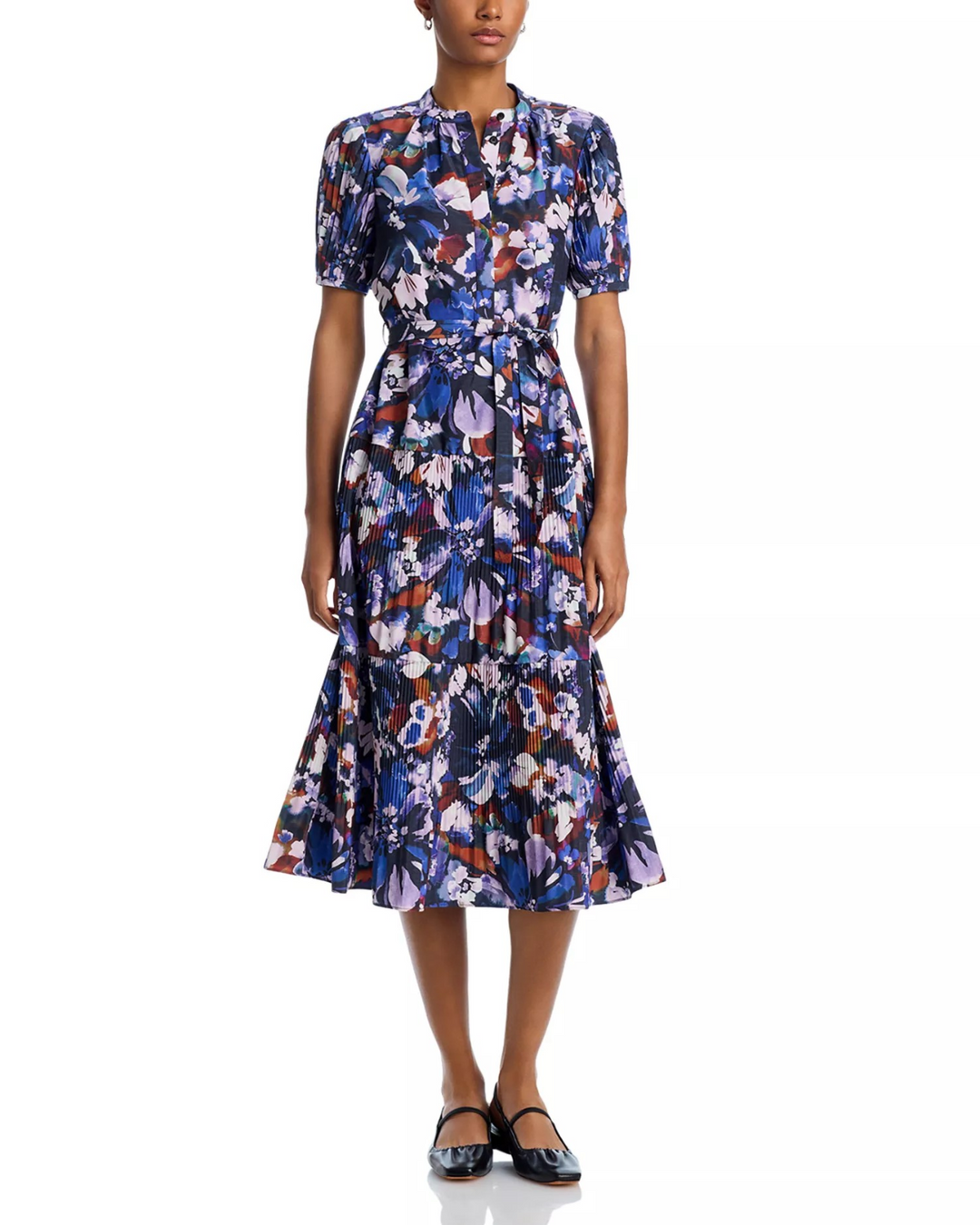 Derek Lam 10 Crosby Alexandra Puff Sleeve Dress MSRP $550