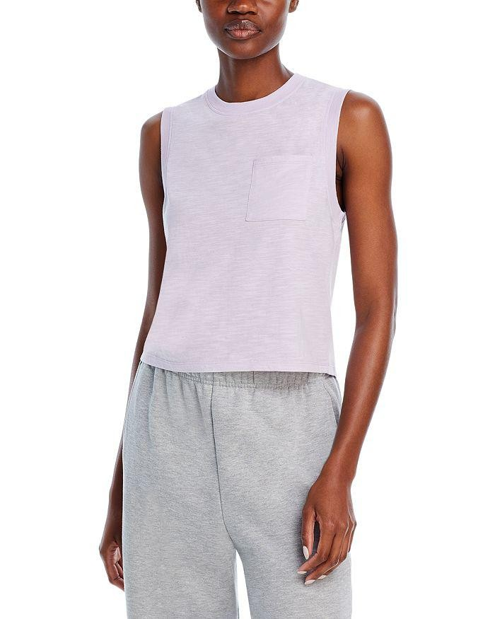 Aqua Slub Jersey Muscle Tank - Exclusive MSRP $48