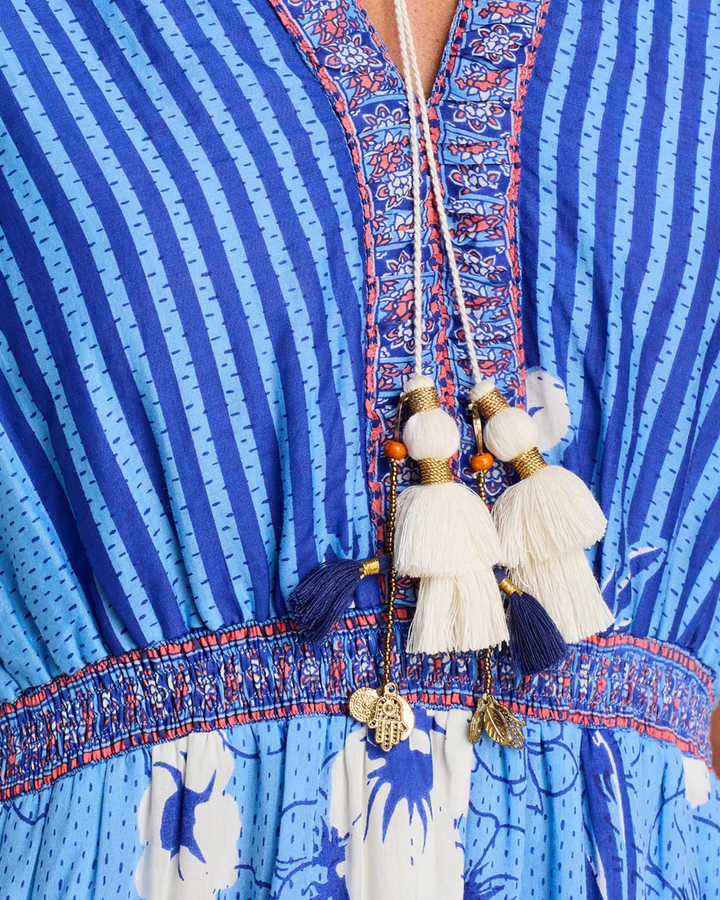 Bell Olivia Floral Print Mini Dress MSRP $324