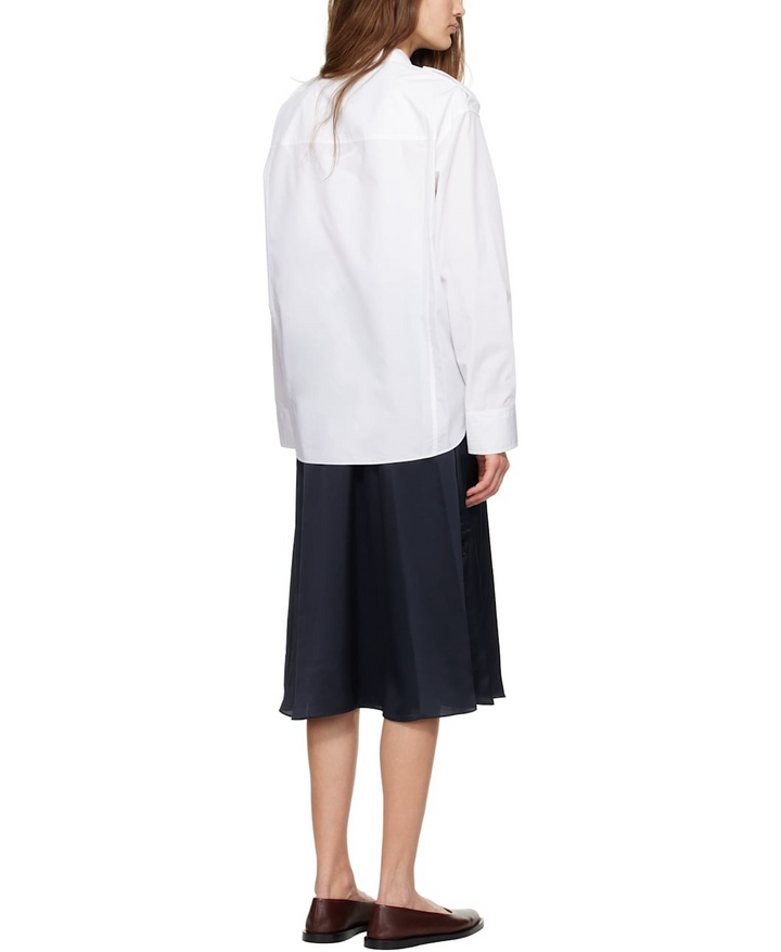 3.1 Phillip Lim  Shirt Combo Slip MIDI Dress MSRP $695