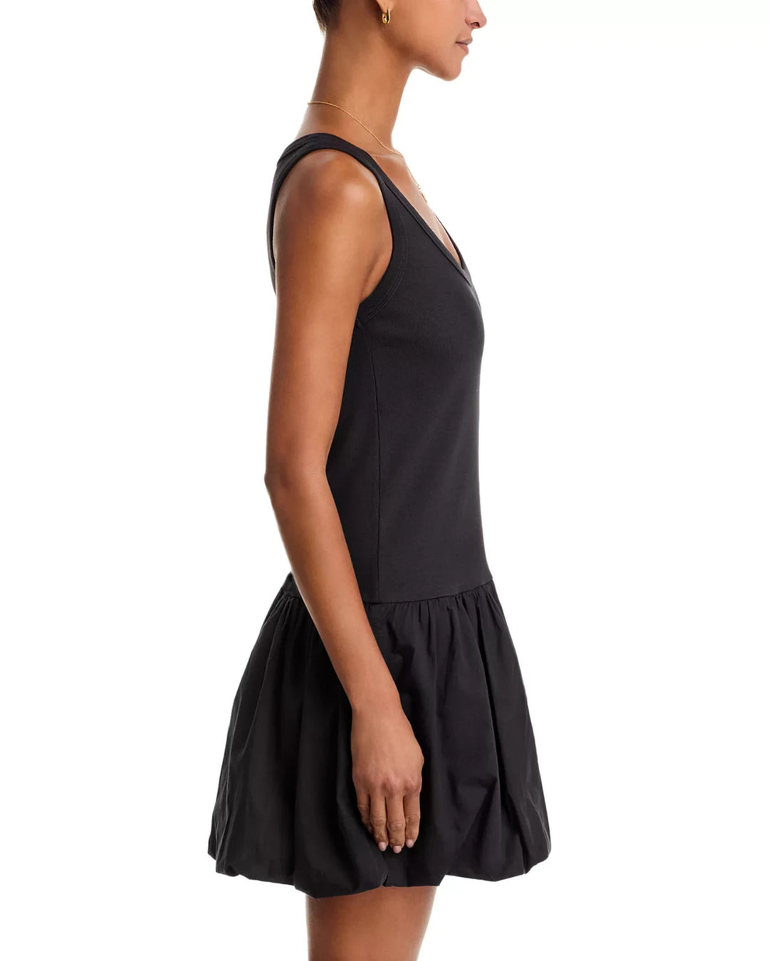 Velvet by Graham & Spencer Isla Mixed Media Mini Dress MSRP $189