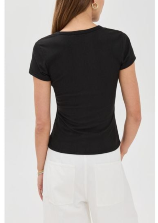 Z Supply Ribbed Jersey Tee MSRP $44