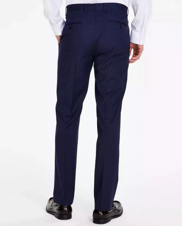 Alfani Slim-Fit Stripe Suit Pants MSRP $135