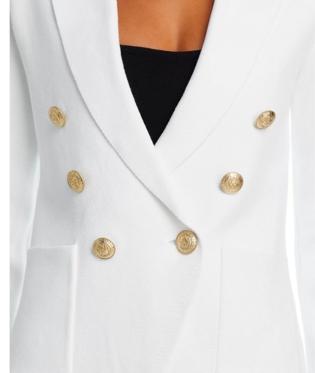 L'AGENCE Enzie Knit Blazer MSRP $495