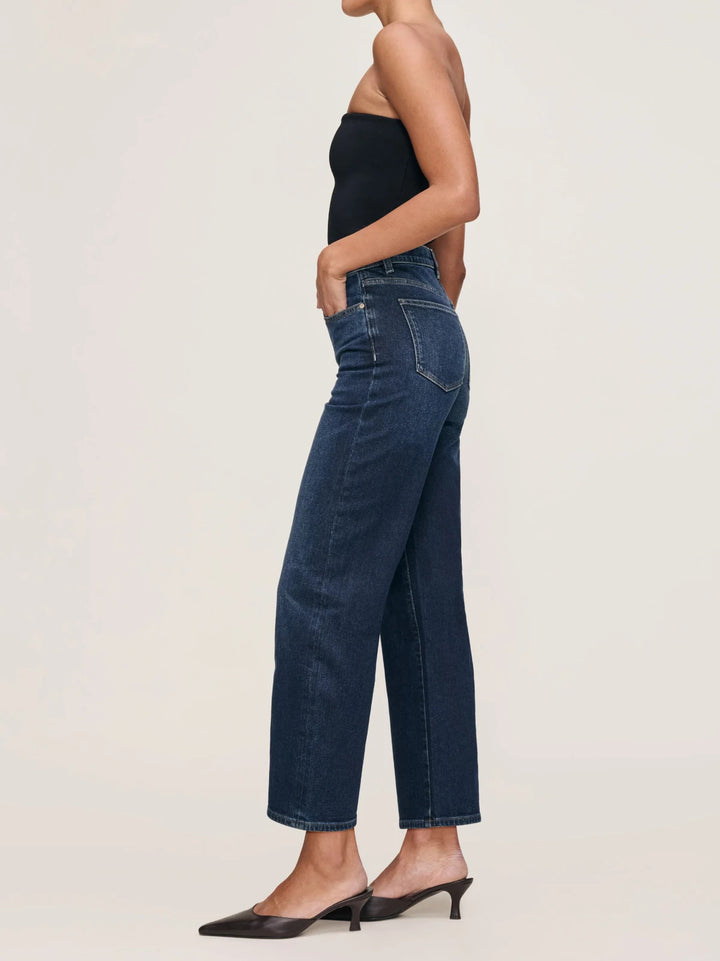 DL1961 Karmine Refined Wide Leg High Rise Jeans MSRP $229