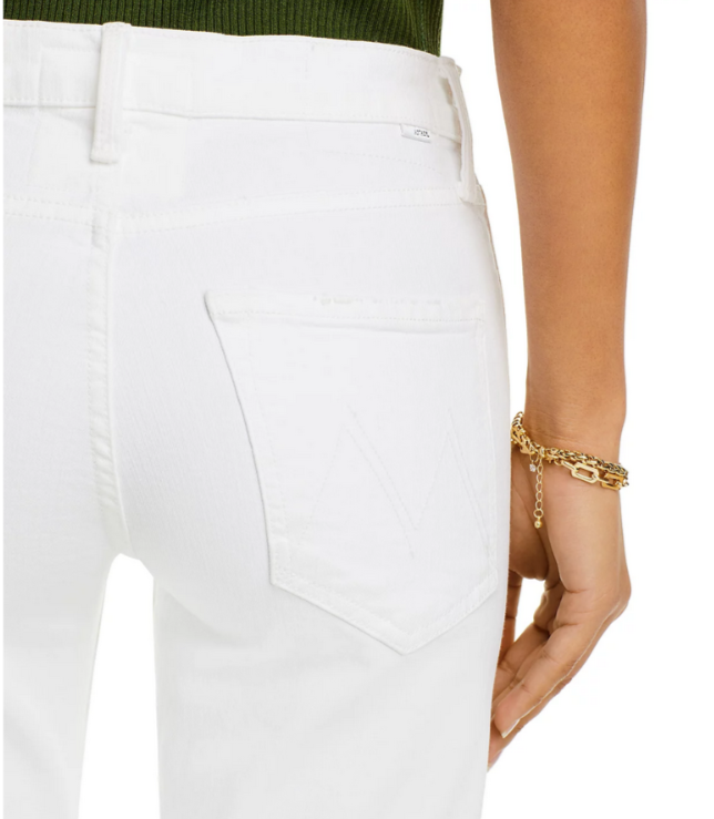 MOTHER The Smarty Pants Skimp High Rise Jeans MSRP $228
