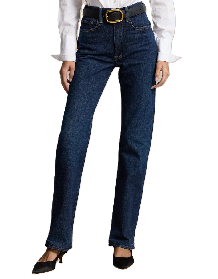 Polo Ralph Lauren The Straight High-Rise Jeans MSRP $248