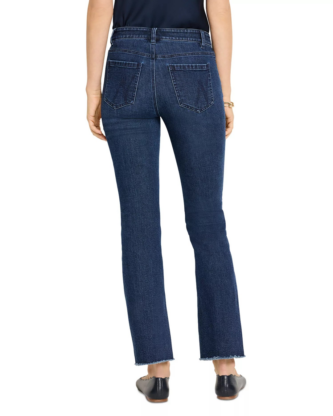 NIC+ZOE Mid Rise Demi Bootcut Jeans MSRP $158