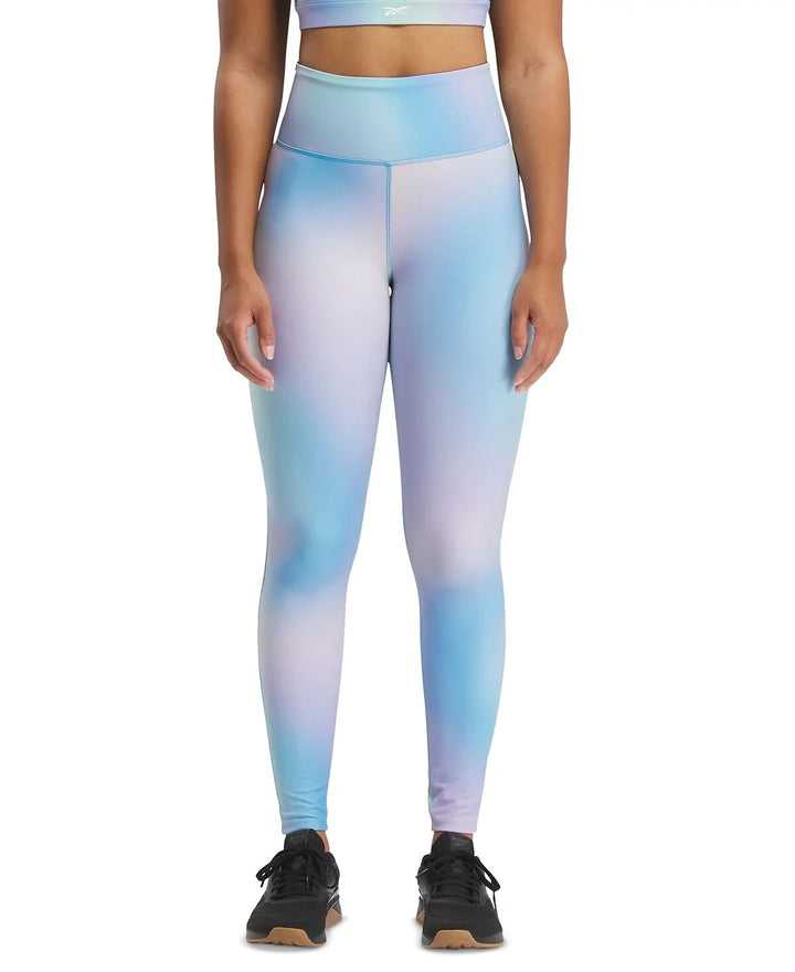 Reebok Lux Bold Ombré High-Waist Leggings MSRP $55