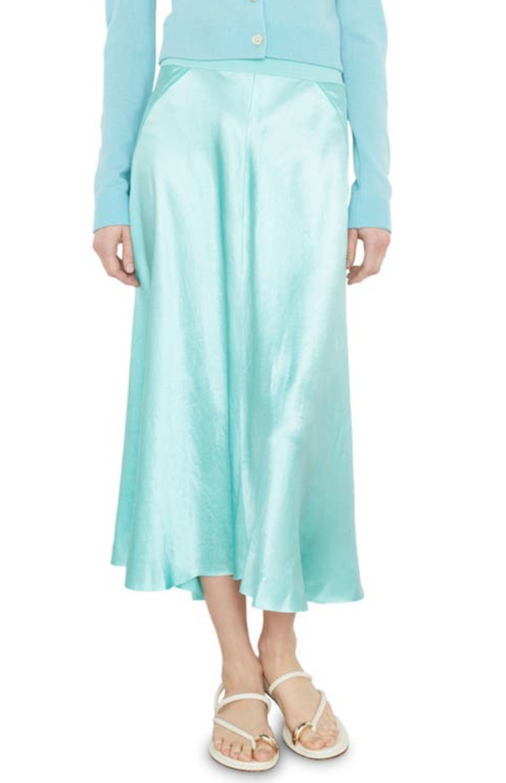 Vince Pull On Midi Skirt MSRP $365