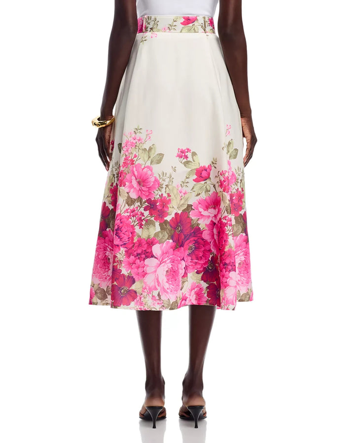 Nancy Yang Floral Button Down Skirt MSRP $119