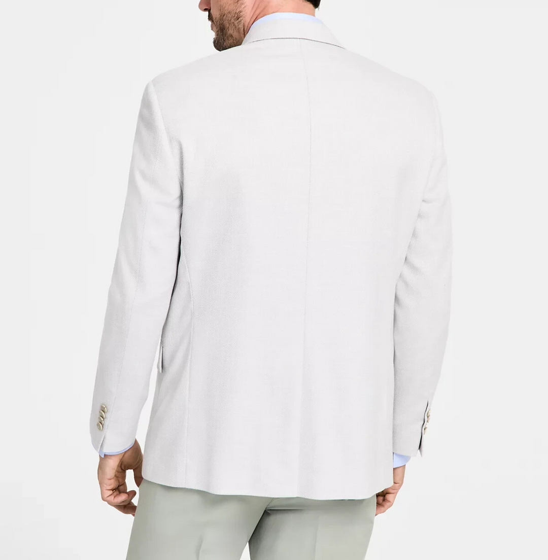 Michael Kors Men's Classic-Fit Herringbone Sport Coat MSRP $295