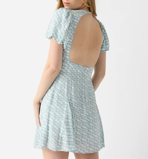 Solid & Striped x Sofia Richie Grainge The Gael Open Back Dress MSRP $368