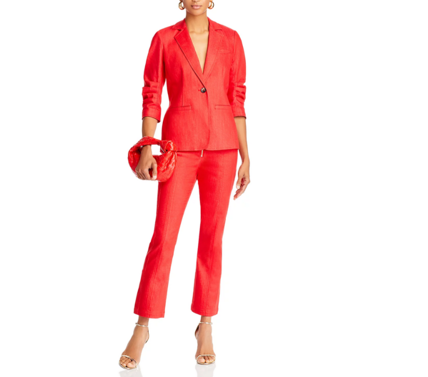 Cinq à Sept Khloe Denim Blazer MSRP $395