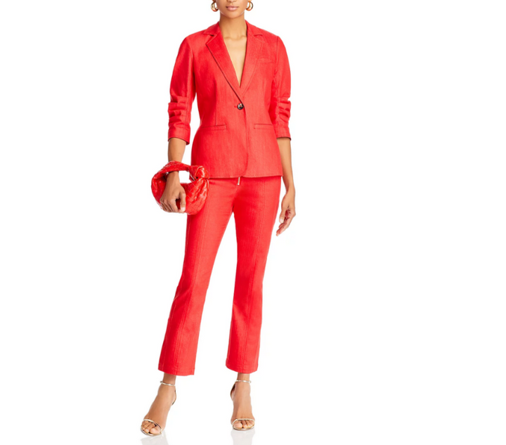 Cinq à Sept Khloe Denim Blazer MSRP $395