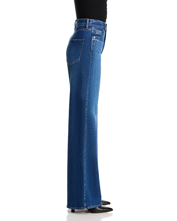 Veronica Beard Taylor High Rise Wide Leg Jeans MSRP $298