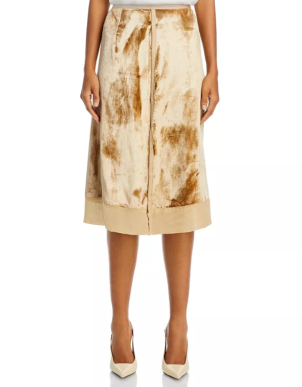 3.1 Phillip Lim Velvet Slip Skirt MSRP $595