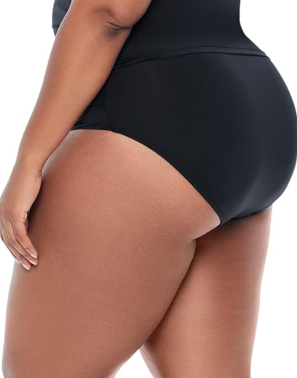 Lauren Ralph Lauren Plus Size High Neck Tankini Top Swim Bottom MSRP $70
