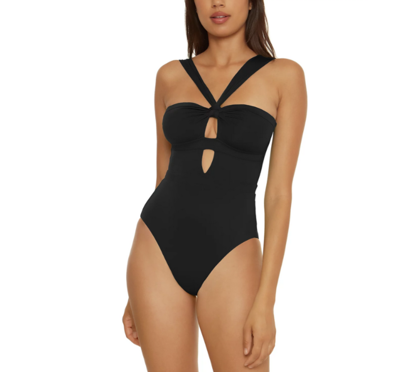 BECCA® Color Code Rylie Convertible Bandeau One Piece Swimsuit MSRP $138
