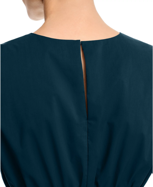 SIMKHAI Adair Short Sleeve Crewneck Crop Top MSRP $295