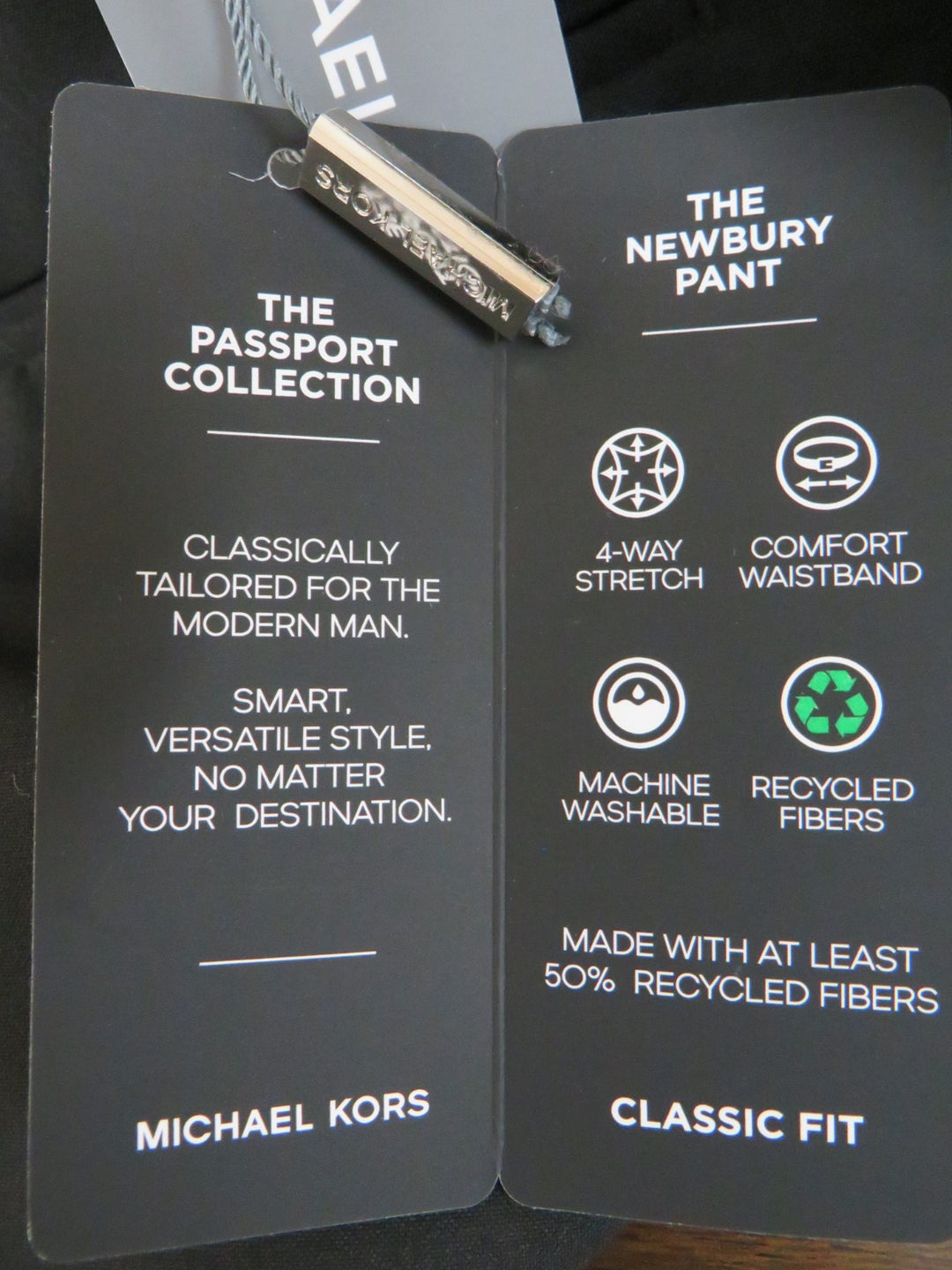 Michael Kors Classic Fit Performance Dress Pants MSRP $95