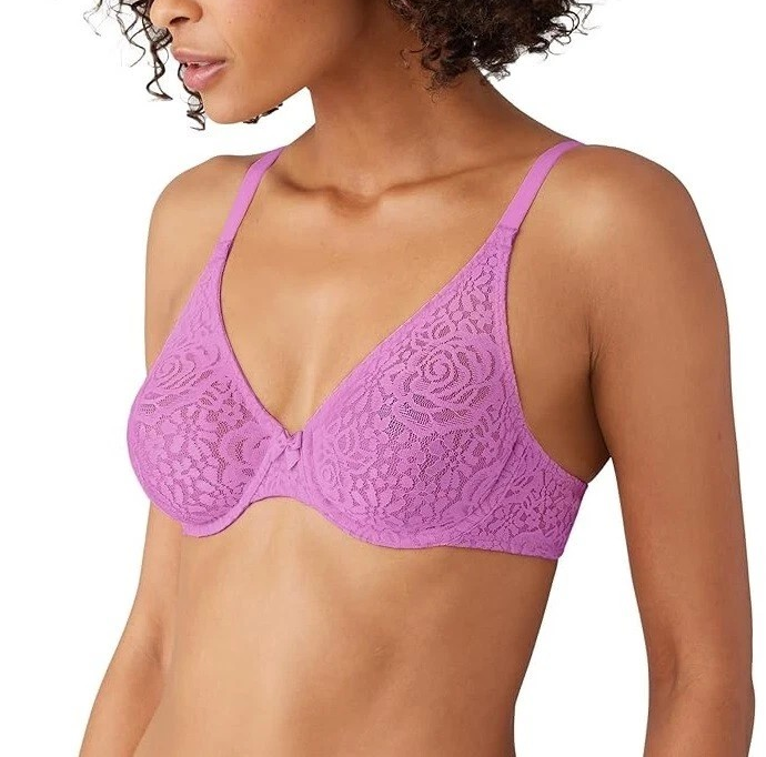 Wacoal Halo Lace Molded Underwire Bra MSRP $58