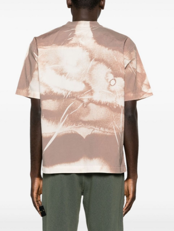 Stone Island Abstract Logo-Print T-shirt MSRP $460