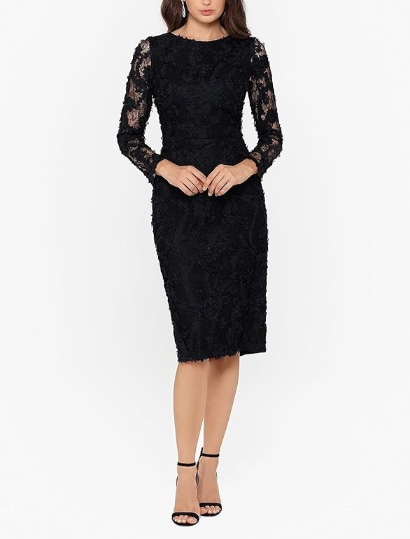 Xscape Lace Soutache Dress MSRP $209