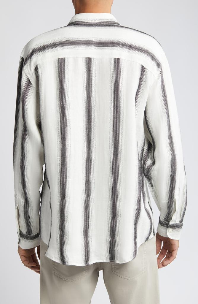 NN07 Men’s Quinsy Linen Button-Up Shirt MSRP $285