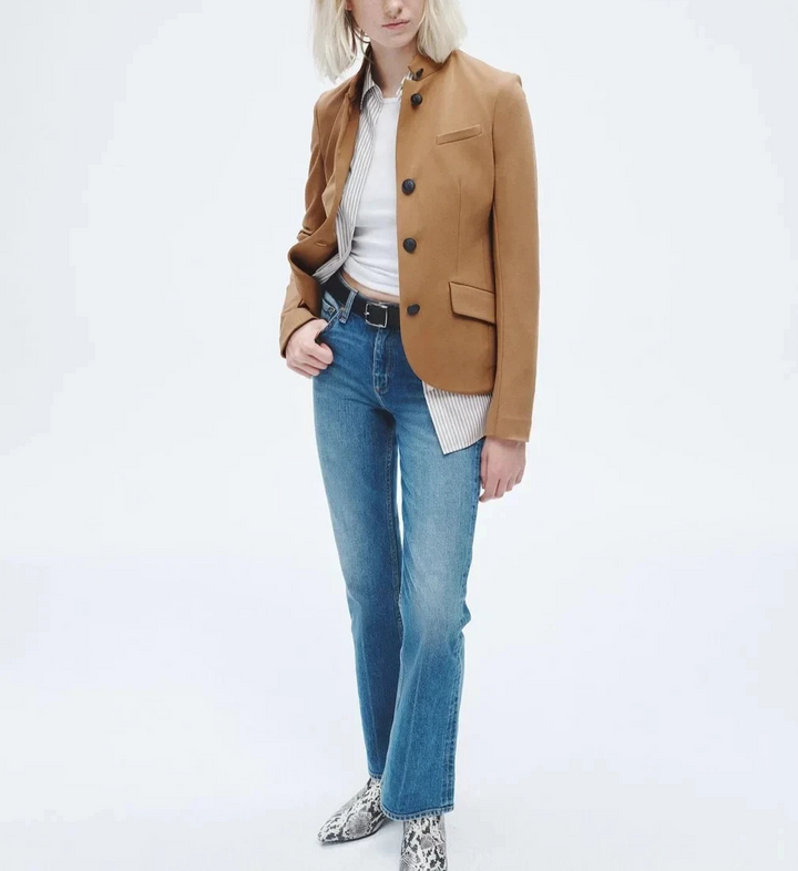 Rag & Bone Slade Ponte Blazer MSRP $495