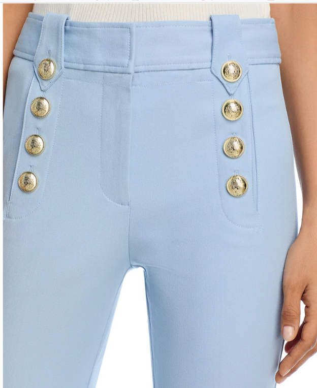 Derek Lam 10 Crosby Robertson Flared Sailor Pants MSRP $365