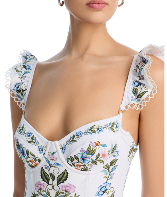 FARM Rio Sweet Bloom Bouquet Swimsuit MSRP $270