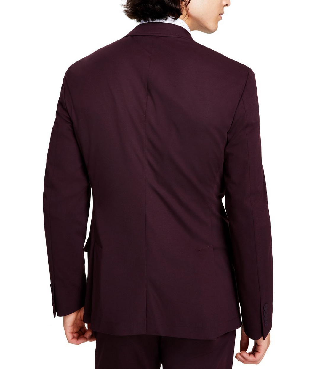 Calvin Klein Slim-Fit Stretch Solid Knit Suit Jacket MSRP $360
