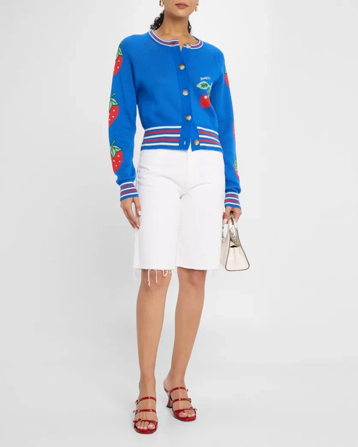 The Maven Bermuda Fray Denim Shorts MSRP $198