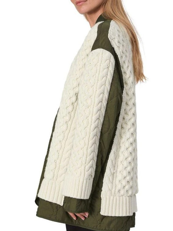 rag & bone Winnie Mixed Media Jacket MSRP $698
