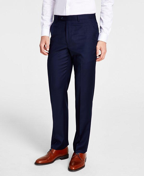 Michael Kors Men's Classic-Fit Wool-Blend Stretch Suit Separates Pant MSRP $200
