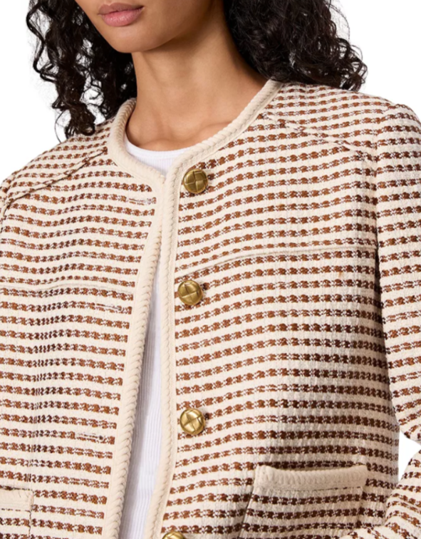 rag & bone Mirabelle Tweed Jacket MSRP $598