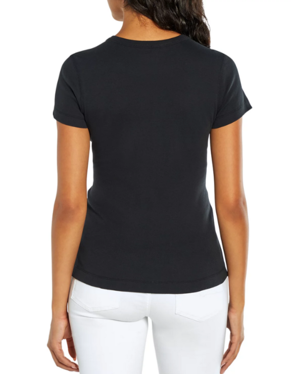 Three Dots Cotton Short Sleeve Crewneck Tee MSRP $42