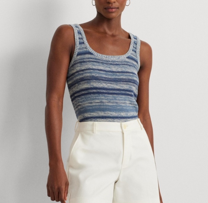 LAUREN RALPH LAUREN Sleeveless Sweater MSRP $125