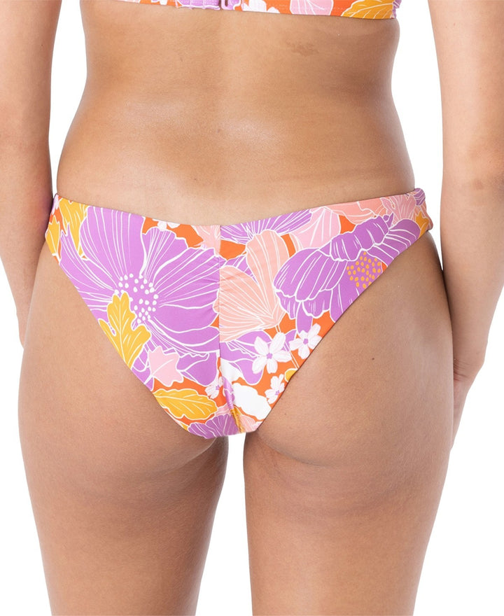 Roxy Juniors' Bell Bottom Blooms Cheeky Bikini Bottoms MSRP $40
