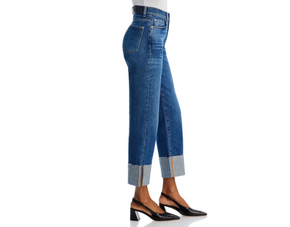 7 For All Mankind Logan High Rise Ankle Stovepipe Jeans MSRP $208