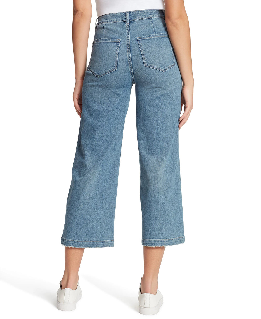 WILLIAM RAST Cropped Wide-Leg Jeans MSRP $79.50