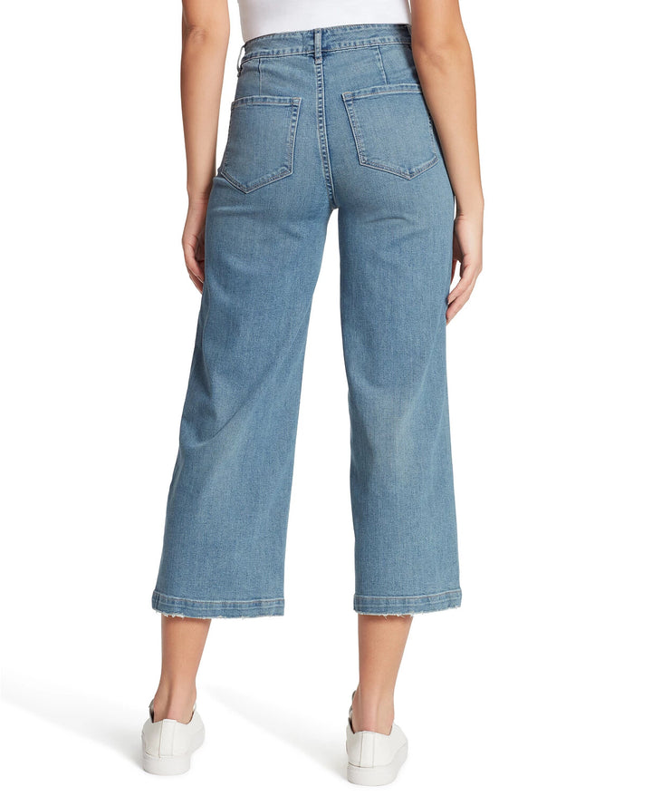 WILLIAM RAST Cropped Wide-Leg Jeans MSRP $79.50