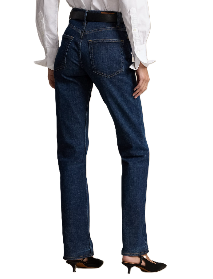 Polo Ralph Lauren The Straight High-Rise Jeans MSRP $248
